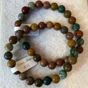 Ocean jasper bracelet